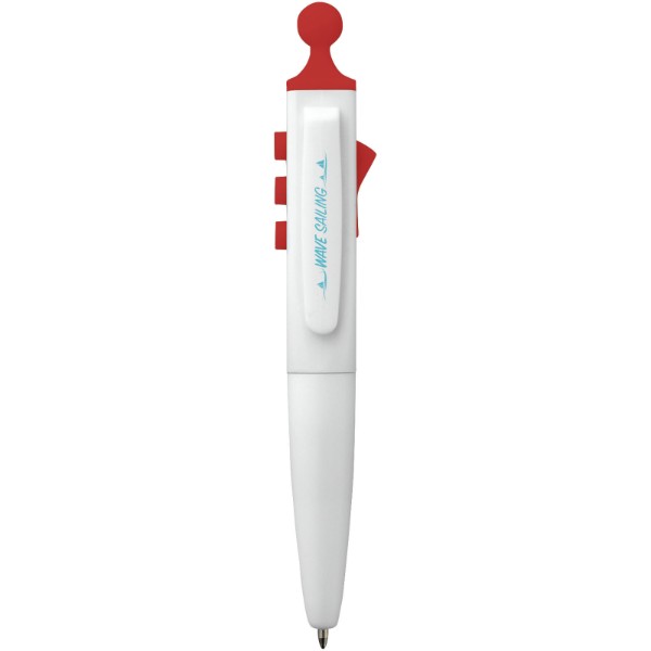 Fidget flip and click ballpoint pen