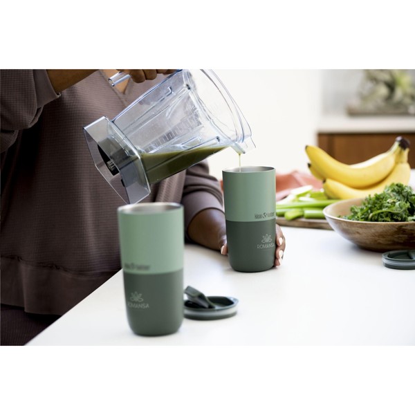 Klean Kanteen Rise Recycled Tumbler 473 ml - vert