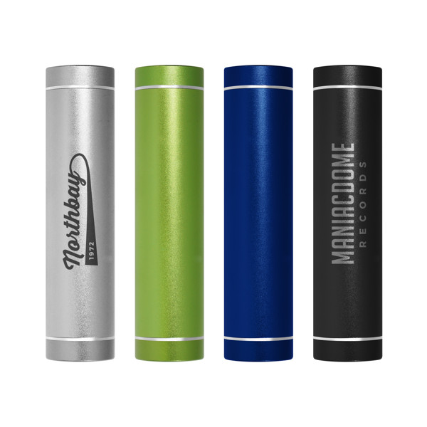 Chargeur 2200mAh TUBE - ARGENT