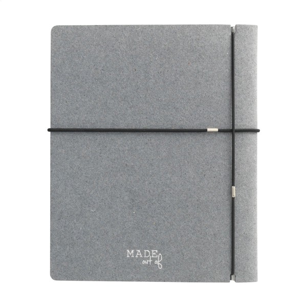 Recycled Textile Refillable Paper Notebook A5