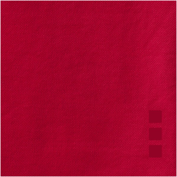 Polo de manga corta elástico para mujer "Markham" - Rojo / L