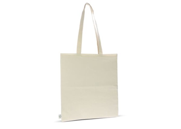 Bag GOTS natural long 140g/m² 38x42 cm