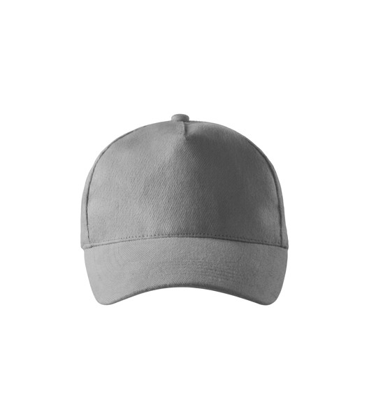 Čepice Unisex Malfini® 5P - Starostříbrná / nastavitelná