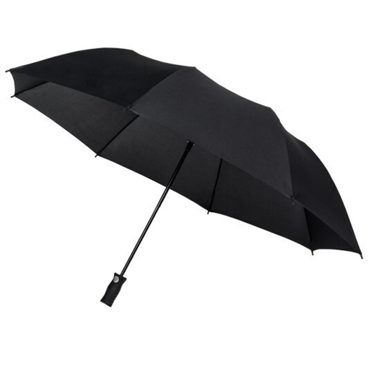 FALCONE - Parapluie pliant - Automatique - Impermable au vent -  120 cm - Noir