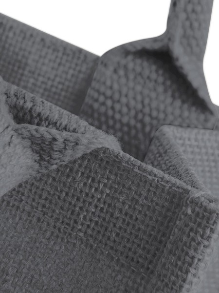 Jute Mini Gift Bag - Graphite Grey / Graphite Grey
