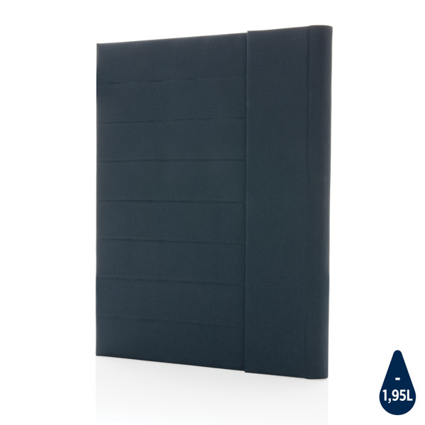 Impact Aware™ A4 portfolio with magnetic closure - Navy