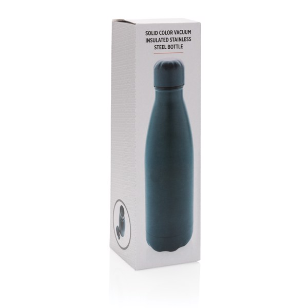 Bouteille isotherme en acier 500ml - Bleu