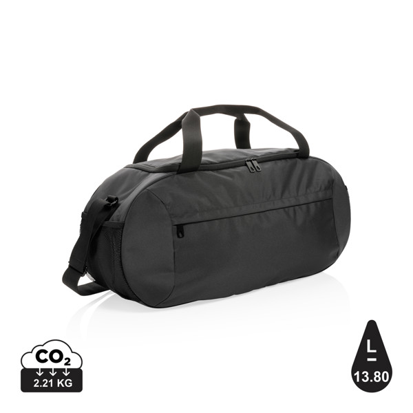 Impact AWARE™ RPET moderna sportska torba - Crna