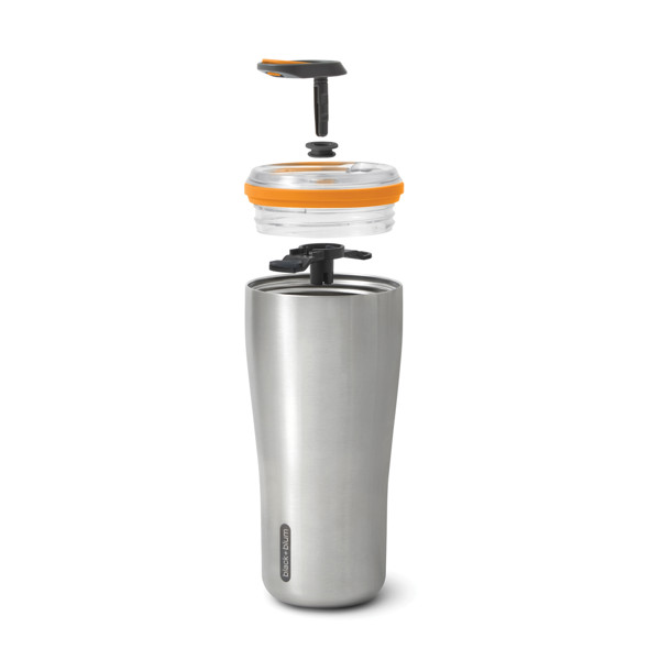 Cestovní nerezový termo hrnek 600ml Black+Blum - Oranžová