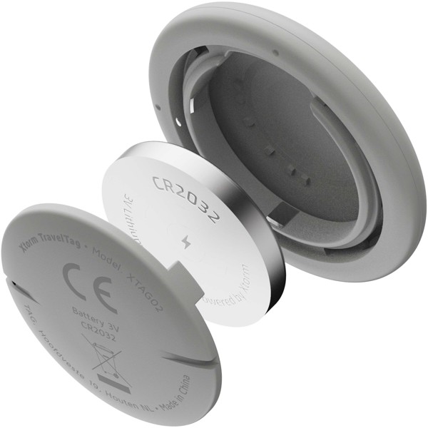 Ensemble de 3 balises de voyage résistantes à l’eau Xtorm XTAG2A - Ash white melange