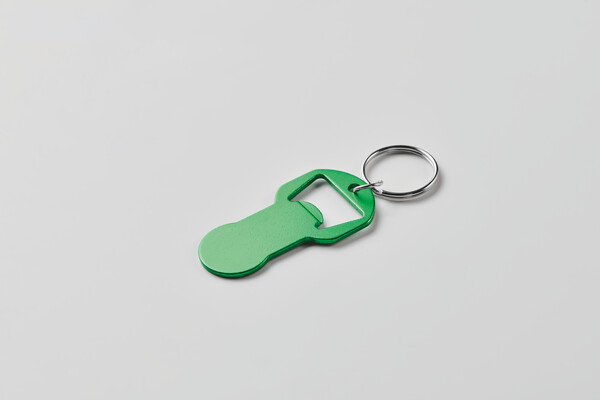 Portachiavi e apribottiglie Clave - Verde