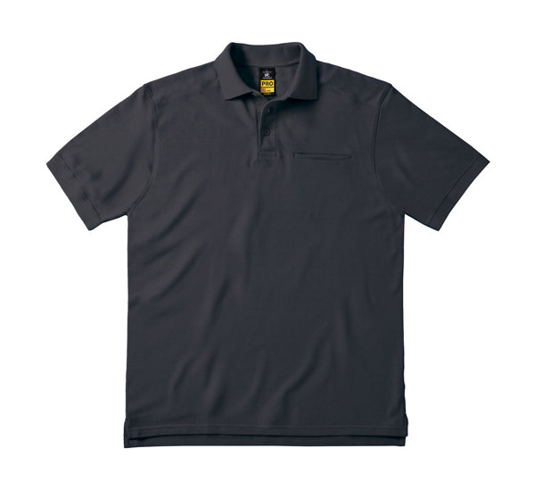 Skill Pro Workwear Pocket Polo - Dark Grey / S