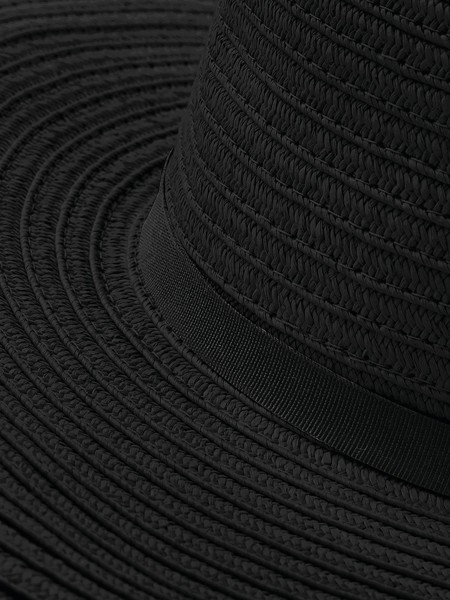 Marbella Wide-Brimmed Sun Hat - Black