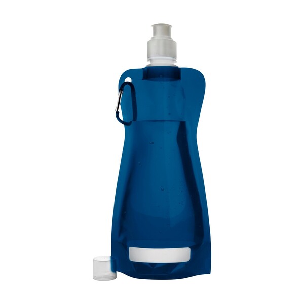 Gourde pliable Bailey | 420 ml - bleu