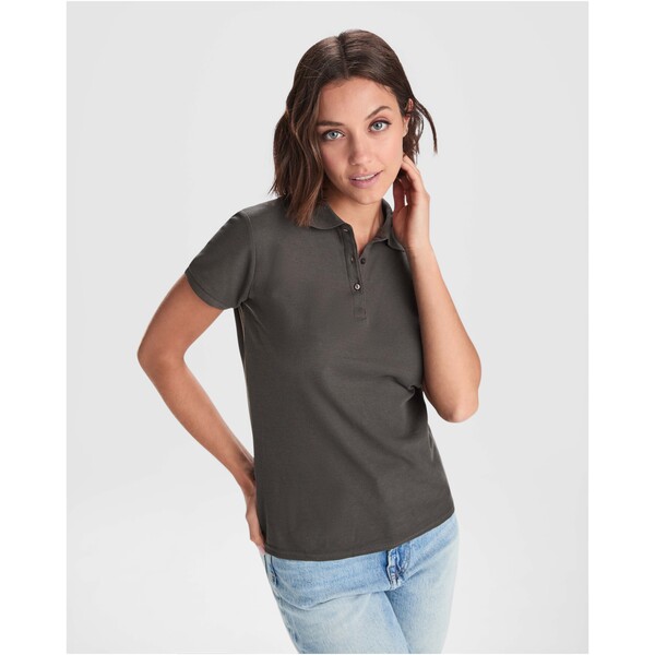 Polo da donna a maniche corte da 220 g/m² Pegaso Premium - Blu navy / M