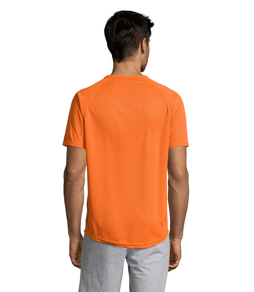 SPORTY T-shirt homem - LaranjaXXS