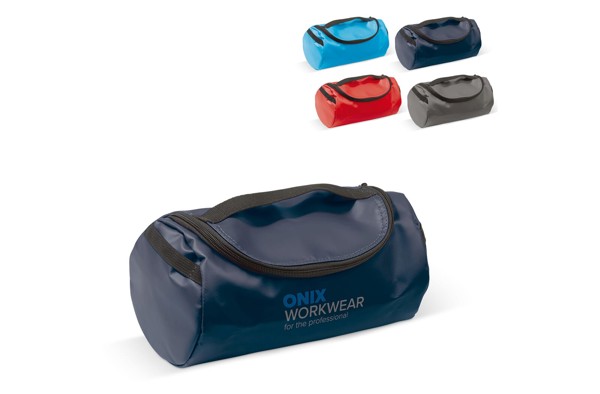 Adventure toiletry bag PVC, 260x140x140 mm - Dark Grey