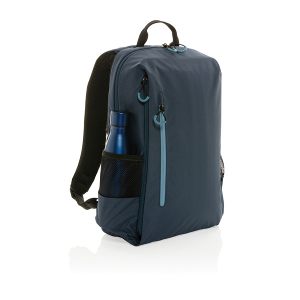 Sac à dos ordinateur portable 15.6' Impact AWARE™ Lima - Bleu Marine / Bleu