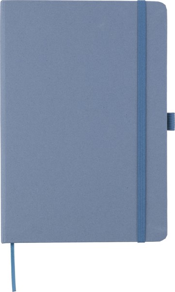 Carnet de notes Gertrud | Papier bio-recyclé | A5 | Ligné - bleu