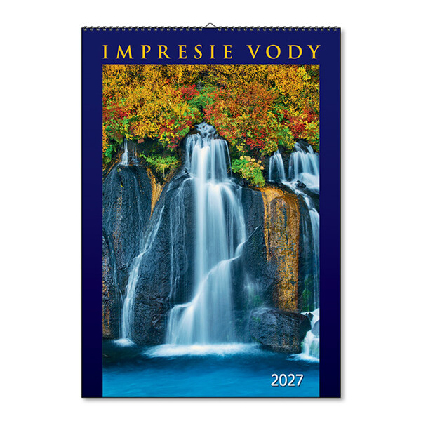 Nástenný kalendár Impresie vody 2027