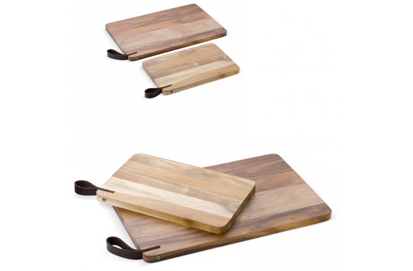 Acacia cutting board set 2pcs