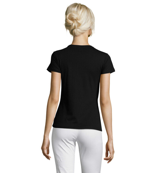 REGENT T-SHIRT SENHORA 150g Regent Women - Preto ProfundoXXL