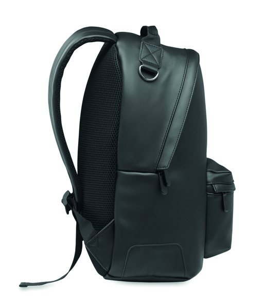 Laptop 15" soft PU backpack Bai Backpack - Black