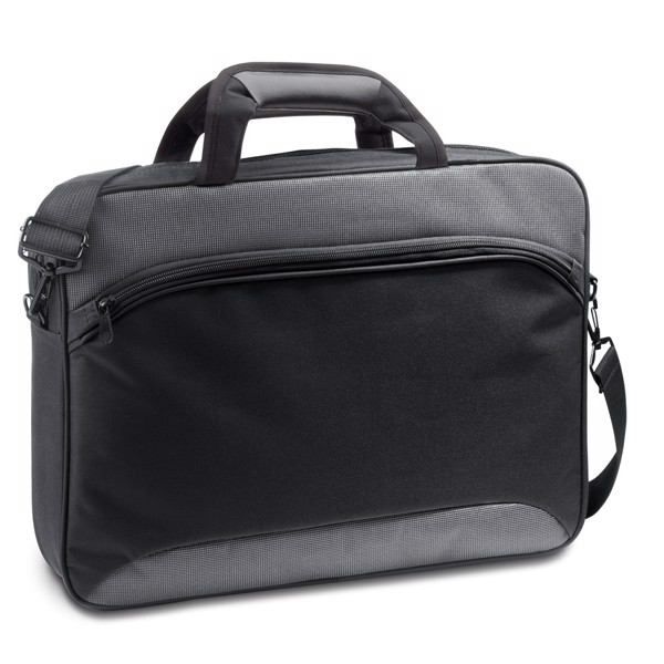 PS - SANTANA. 15'6" Laptop briefcase in 2 Tone 600D