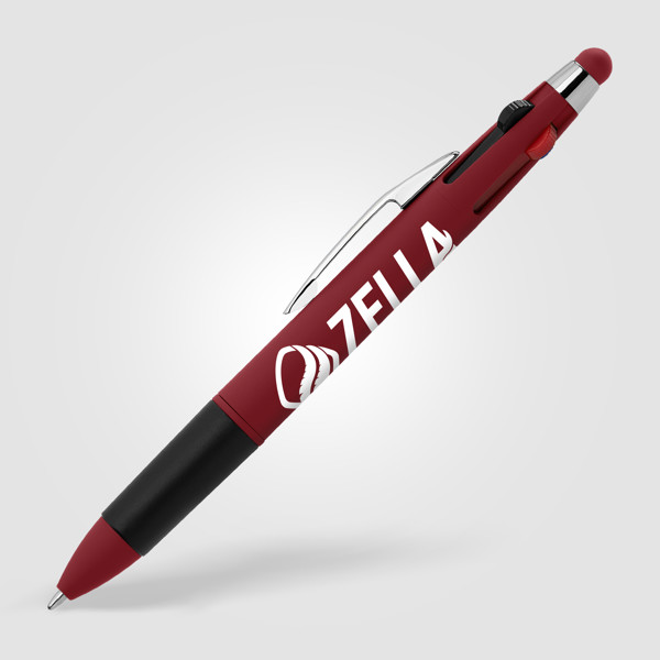 Quattro Softy Multi encre avec stylet - Rouge / Jet d’encre 4 couleurs