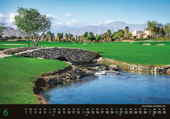 Nástenný Kalendár Golf 2027