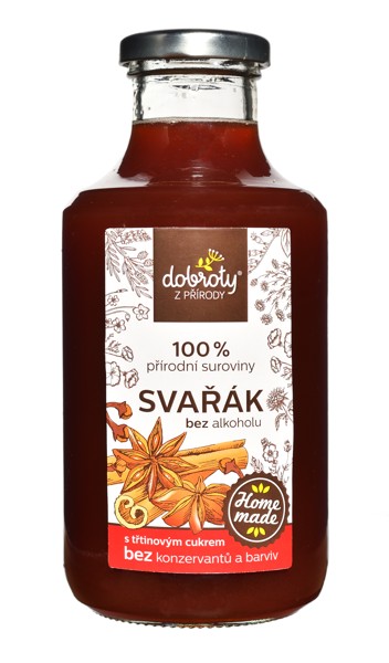 Nápojový koncentrát Hriate bez alkoholu