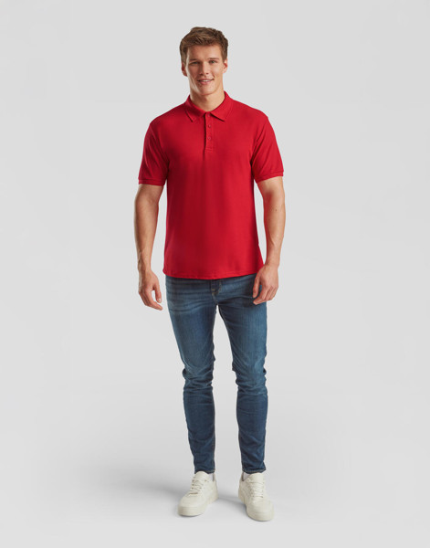 Heavyweight 65 / 35 Polo - White / S