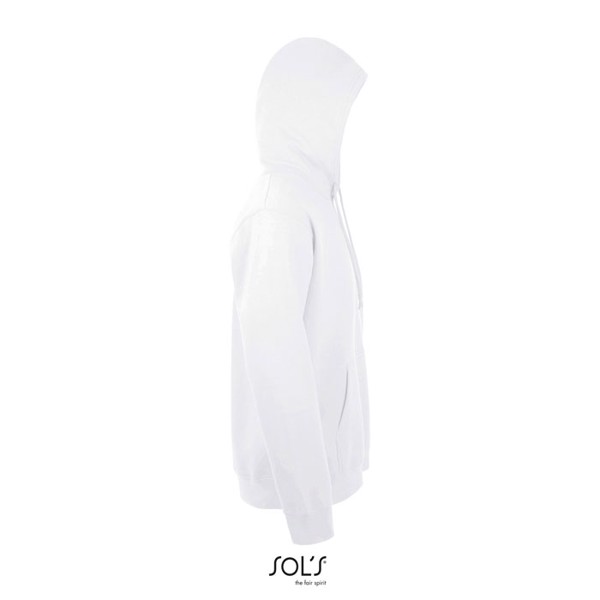 SNAKE Hood Sweater - White / M