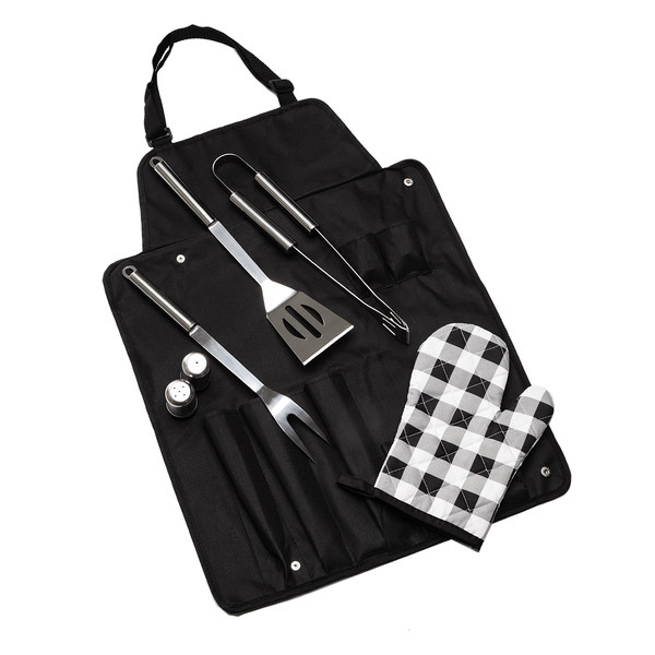 Steakout& BBQ set with apron