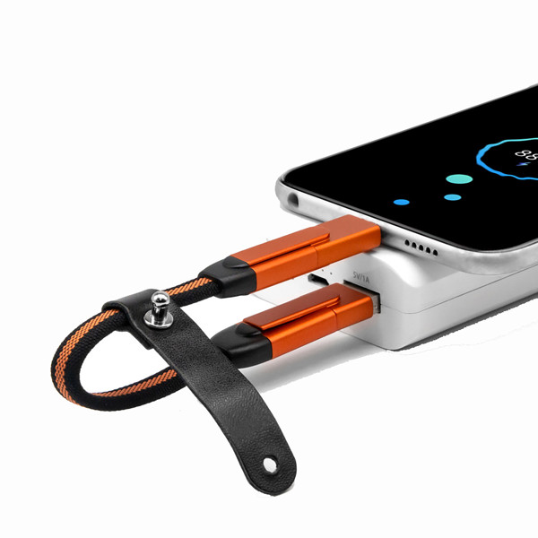 Fast charging data cable 6in1 uc072 - SILVER