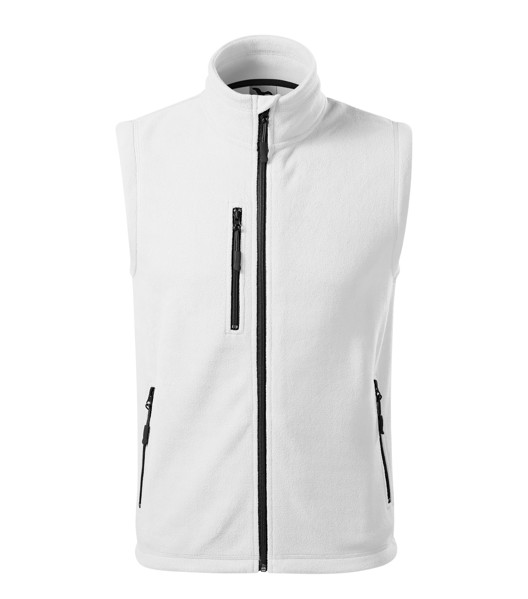 Fleece Vesta Unisex Malfini® Exit - Bílá / 2XL