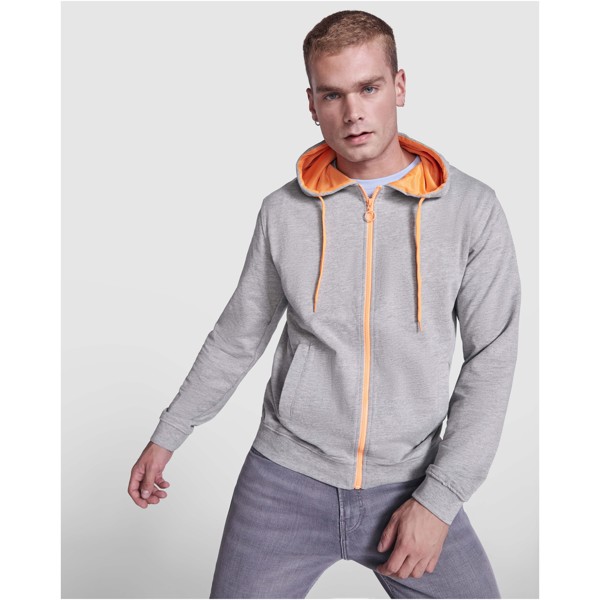 Veste de survêtement Fuji unisexe - Bleu royal / Jaune fluo / M