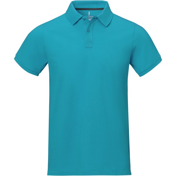 Polo de manga curta para homem de 200 g/m² Calgary - Azul água / XXL