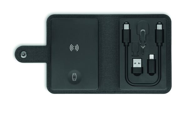 Brezžični polnilnik Cawatt 4v1 15W