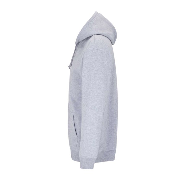 Sol's Carter - Unisex majica s kapuljačom i patentnim zatvaračem - Siva Melanž / M