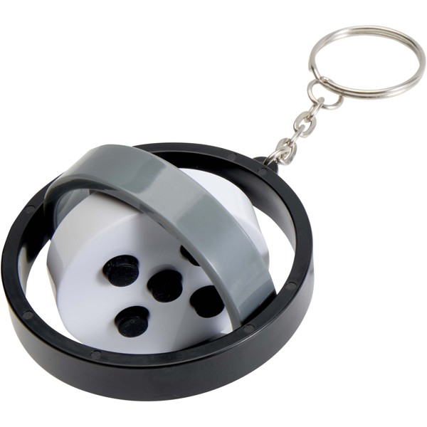 Porte-clés fidget gyroscope en plastique recyclé Spinx