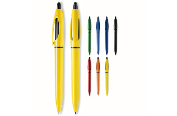 Ball pen S! Extra hardcolour - Yellow / Black