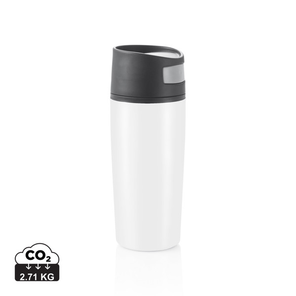 Auto leak proof tumbler - White / Black