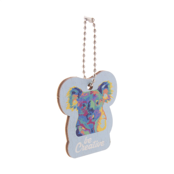 Porte-clés sur mesure CreaFob Wood