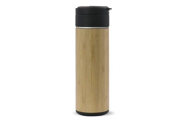 Mug Isotherme bambou Flow 400ml - Bois