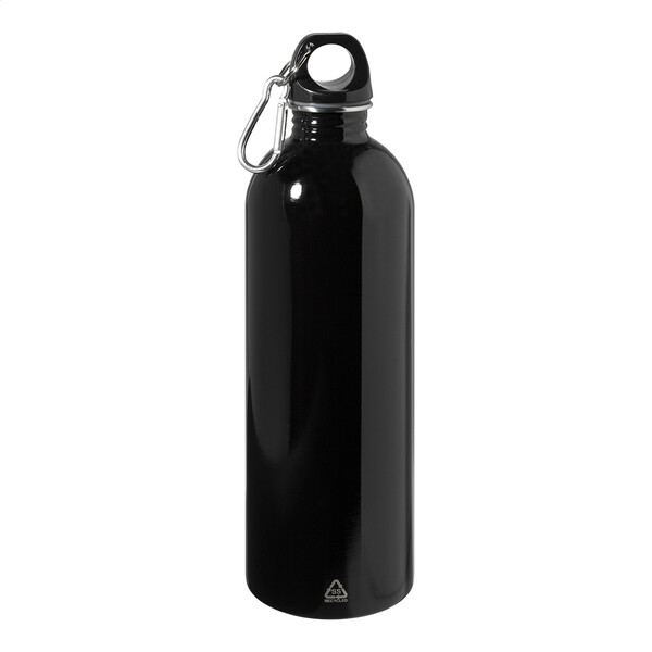 Fľaša Z Recyklovanej Nerezovej Ocele Ressuto XL - Black