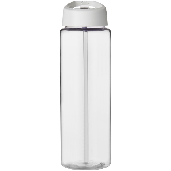 H2O Active® Vibe 850 ml Sportflasche mit Ausgussdeckel - transparent / weiss