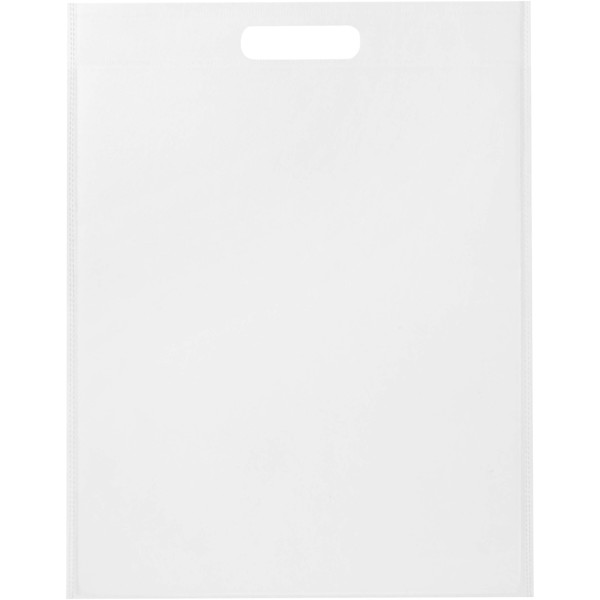 EcoSeal 5 L GRS-recycelte Nonwoven Tragetasche - weiss