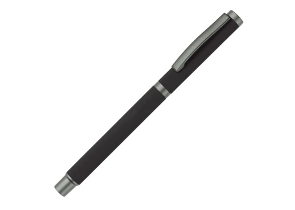 Metal rollerball New York soft touch - Black