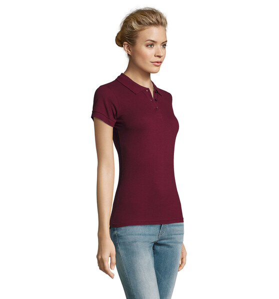 PERFECT POLO SENHORA 180g Perfect Women - BurgundyL
